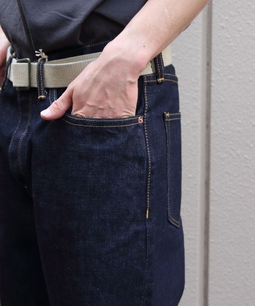 Sanca（サンカ） ジーンズ デニム5Pテーパード フィット 15.5oz DENIM 