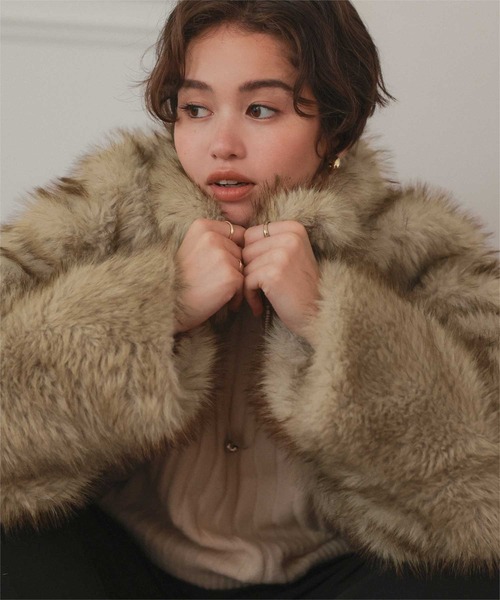 titivate（ティティベイト） ダウンコート ダウンジャケット フェイク