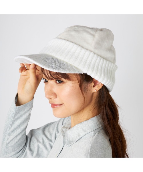 Marie Claire（マリ クレール） ニット帽 ニットキャップ marie claire