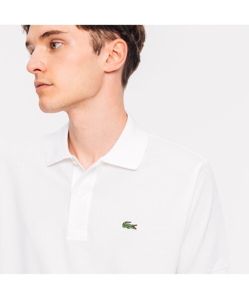 「LACOSTE」 半袖ポロシャツ 4 ブラック メンズの画像