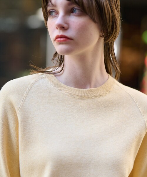 「DRESSTERIOR」 長袖ニット 36 ベージュ レディース_画像10