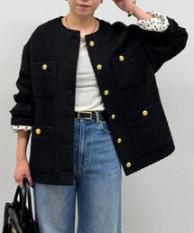 Loungedress（ラウンジドレス） ジャケット ノーカラージャケット 「20