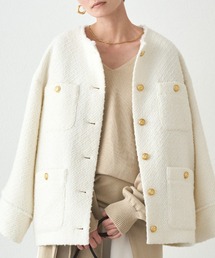 Loungedress（ラウンジドレス） ジャケット ノーカラージャケット