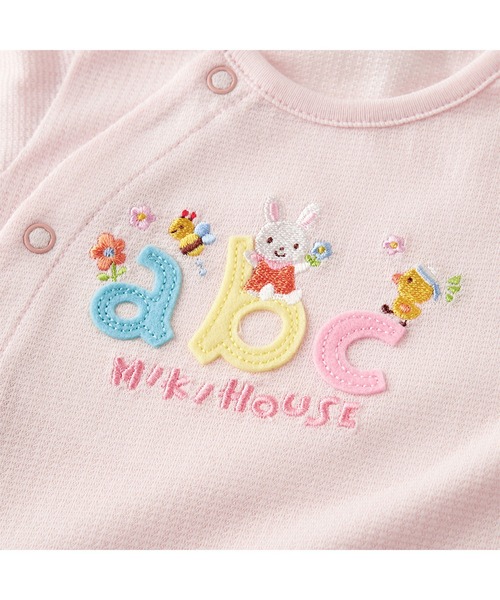 MIKI HOUSE（ミキハウス） ベビー服 ロンパース アルファベット