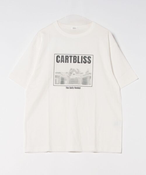 「LOWRYS FARM」 半袖Tシャツ FREE アイボリー レディース_画像2