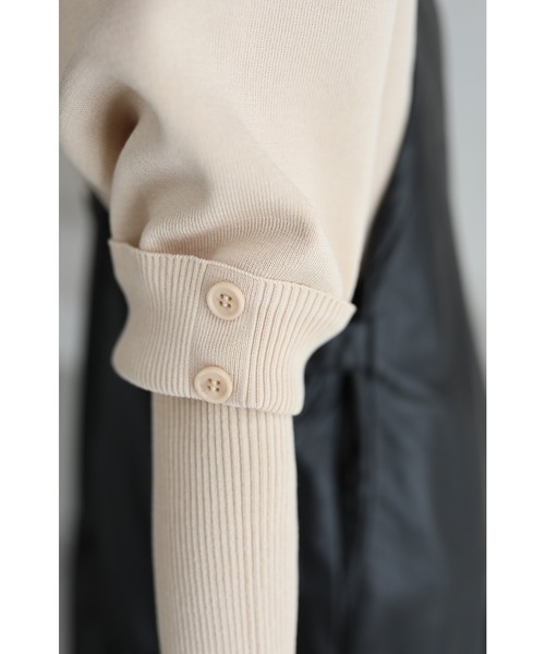 「CAWAII」 長袖ニット FREE ベージュ レディース_画像3