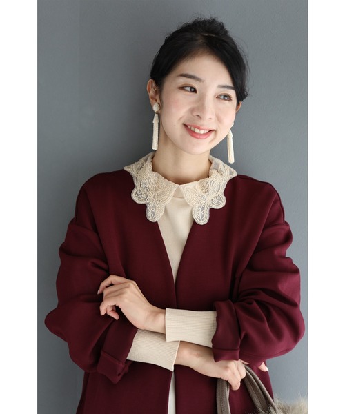 「CAWAII」 長袖ニット FREE ベージュ レディース_画像4