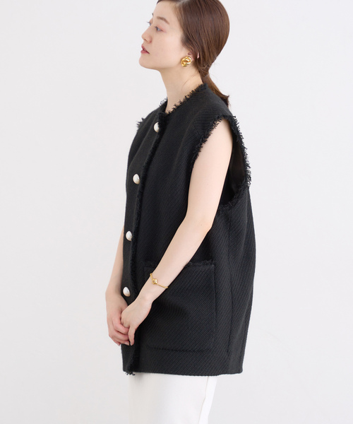 IENA（イエナ） ベスト FREE ブルー レディース : ZOZOTOWN Yahoo!店