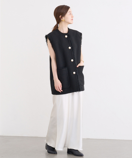 IENA（イエナ） ベスト FREE ブルー レディース : ZOZOTOWN Yahoo!店