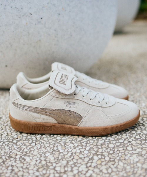 PUMA（プーマ） スニーカー PALERMO PREMIUM METALLIC 404021-01