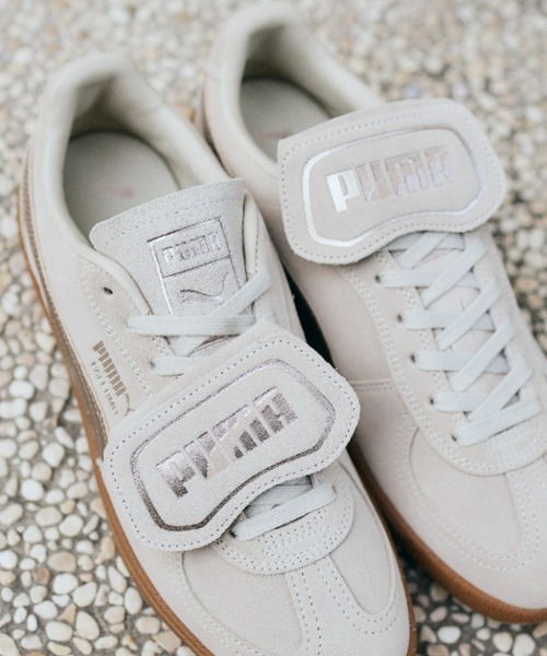 PUMA（プーマ） スニーカー PALERMO PREMIUM METALLIC 404021-01