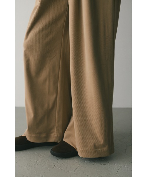 オールインワン ワイドタックベロアロンパース レディース