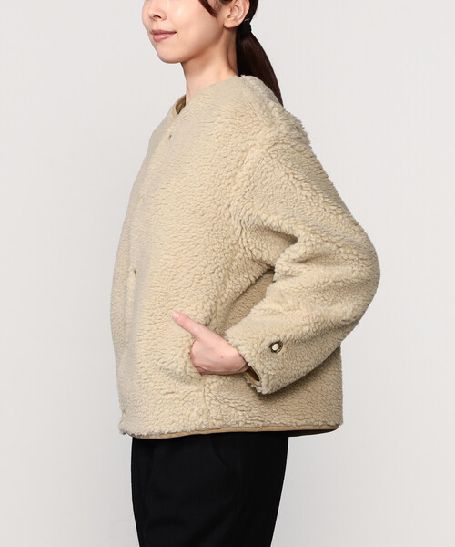 ORCIVAL（オーシバル） ジャケット ノーカラージャケット | ボア