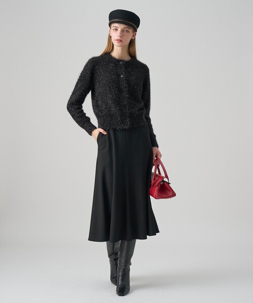 ANAYI（アナイ） カーディガン ラメシャギークルー カーディガン