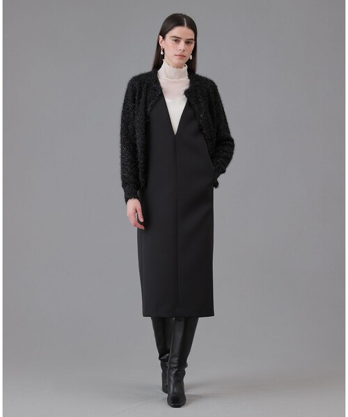 【未使用品】ANAYI ブラック カーディガン 長袖　38 2026年最新】Yahoo!オークション -アナイ カーディガン 黒の中古品