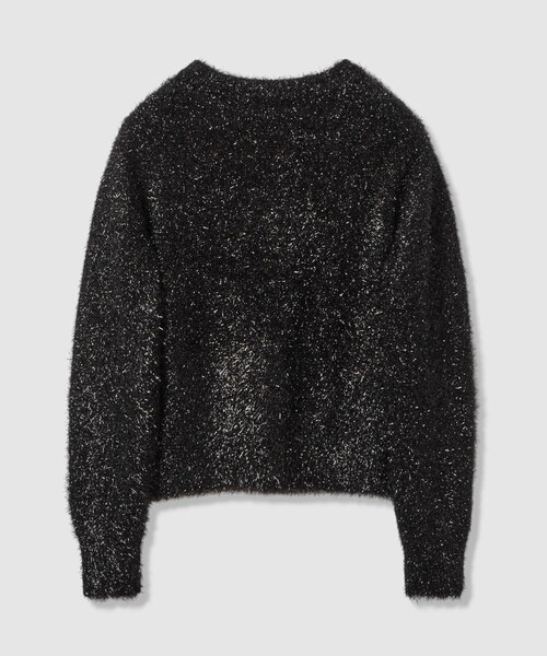 ANAYI（アナイ） カーディガン ラメシャギークルー カーディガン