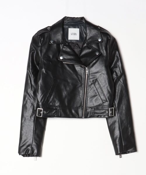 ジャケット・アウター GYDA m GYDA（ジェイダ） ブルゾン FREE ブラック レディース : ZOZOTOWN