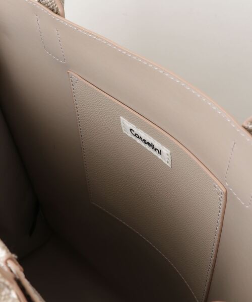 「Casselini」 トートバッグ - ベージュ レディース_画像4