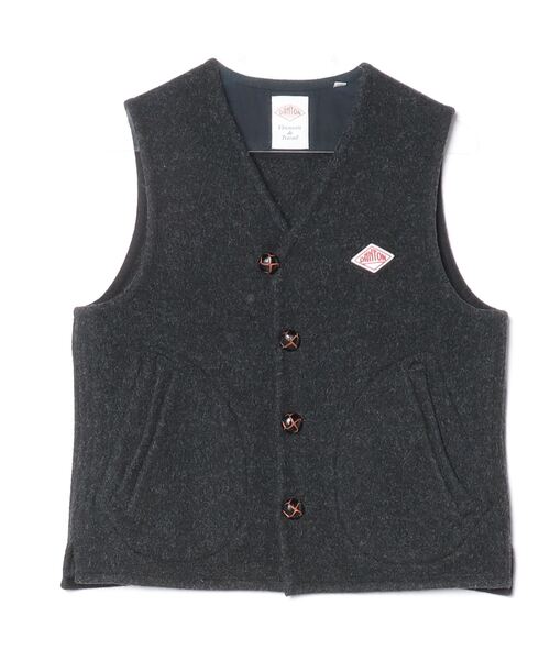 Danton（ダントン） ベスト 38 ブラック レディース : ZOZOTOWN Yahoo