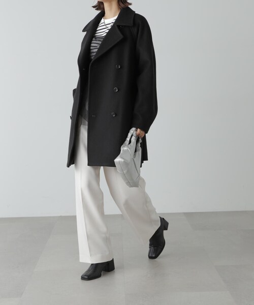 「FREE'S MART」 ステンカラーコート MEDIUM ベージュ系その他 レディース_画像5