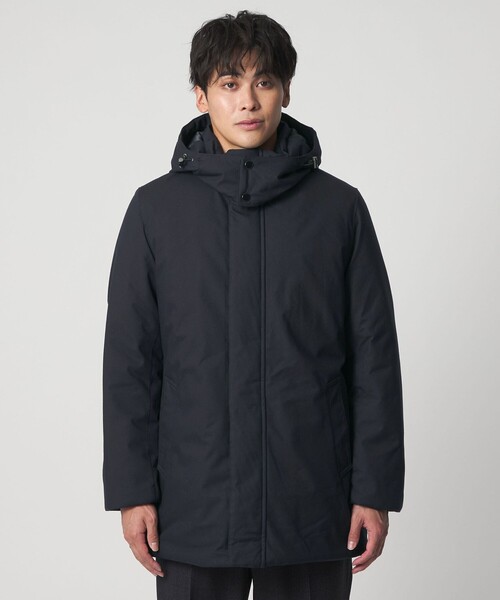 A DAY IN THE LIFE ブルゾン アウター メランジ ミドル フードブルゾン