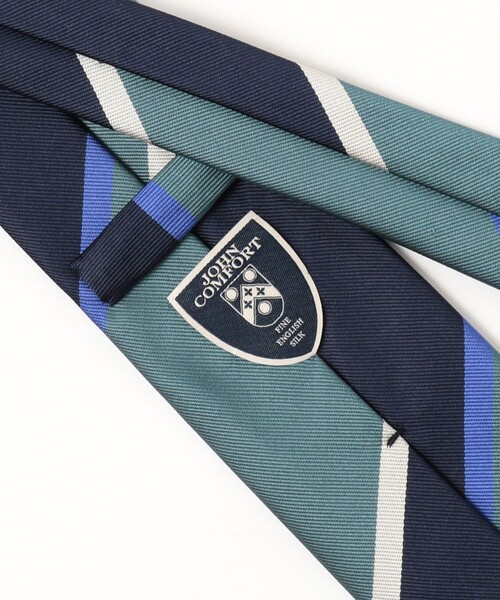 JOHN COMFORT ネクタイ JOHN COMFORT / シルク ストライプ ネクタイ