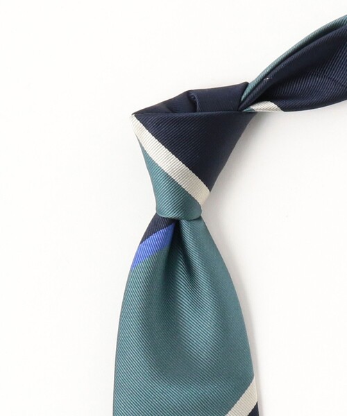 JOHN COMFORT ネクタイ JOHN COMFORT / シルク ストライプ ネクタイ