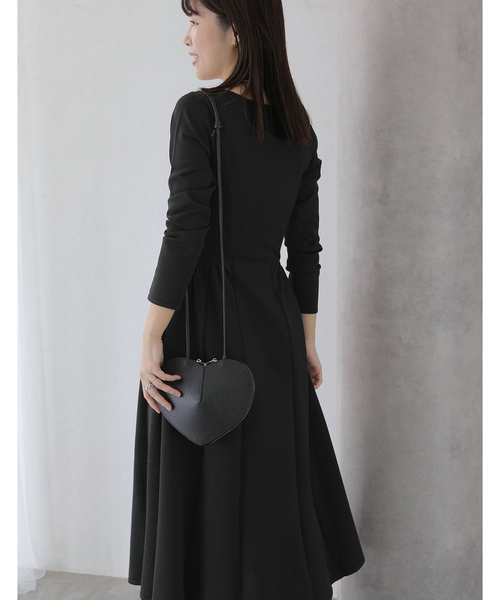 La TOTALITE（ラ トータリテ） ワンピース フィットフレアニット