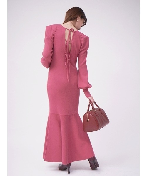 SNIDEL（スナイデル） ニットワンピース FREE ピンク レディース