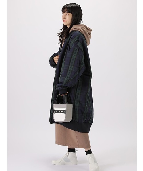 「ZUCCa」 長袖ワンピース M size ネイビー レディース_画像7