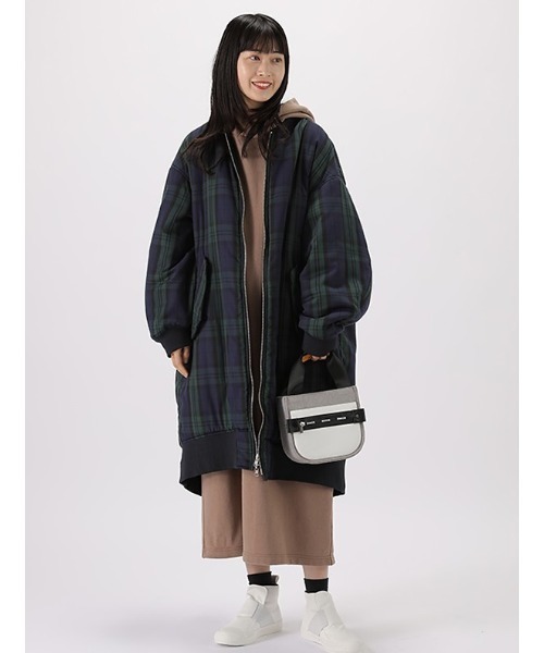 「ZUCCa」 長袖ワンピース M size ネイビー レディース_画像8