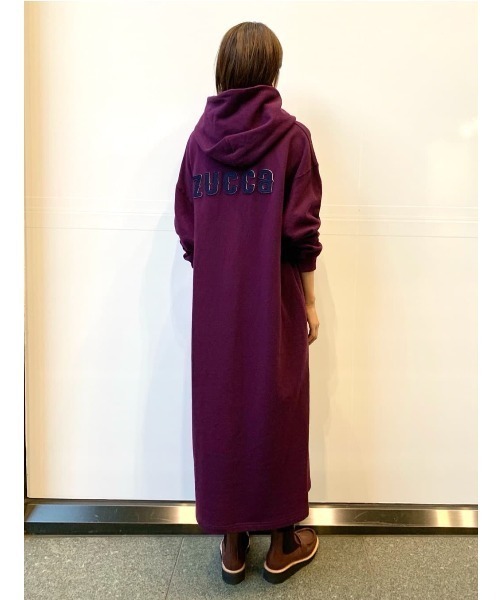 「ZUCCa」 長袖ワンピース M size ネイビー レディース_画像9