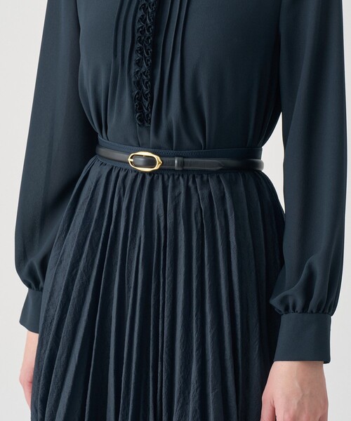 【新品】ANAYI モチーフバックルBELT〈ブラック〉 モチーフバックルベルト|ANAYI OFFICIAL ONLINE STORE｜アナイ 公式サイト