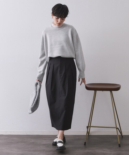 新品！OHGA 洗えるニット OPAQUE.CLIP（オペークドットクリップ） ニット セーター きらきら