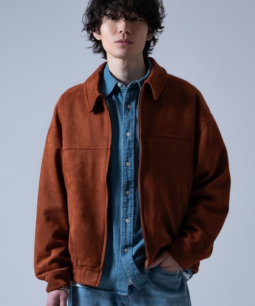 improves（インプローブス） ブルゾン アウター スエードタッチ