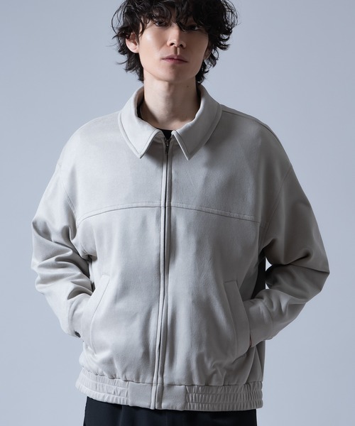 improves（インプローブス） ブルゾン アウター スエードタッチ