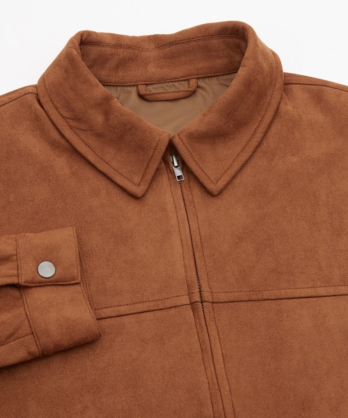 improves（インプローブス） ブルゾン アウター スエードタッチ