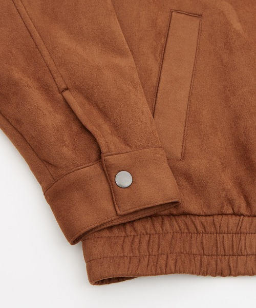 improves（インプローブス） ブルゾン アウター スエードタッチ