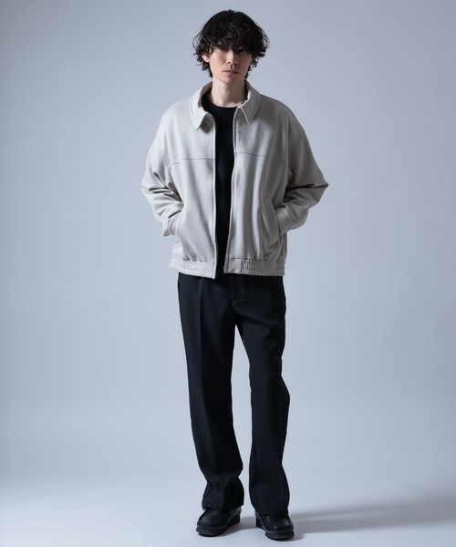 improves（インプローブス） ブルゾン アウター スエードタッチ