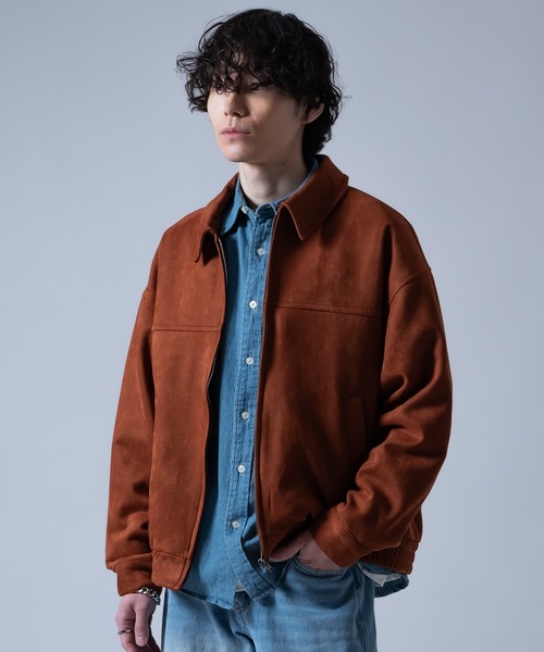 improves（インプローブス） ブルゾン アウター スエードタッチ