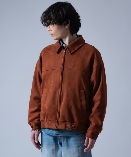 improves（インプローブス） ブルゾン アウター スエードタッチ