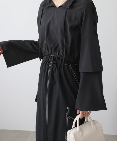 「RAY CASSIN」 長袖ブラウス FREE ブルー レディース_画像3