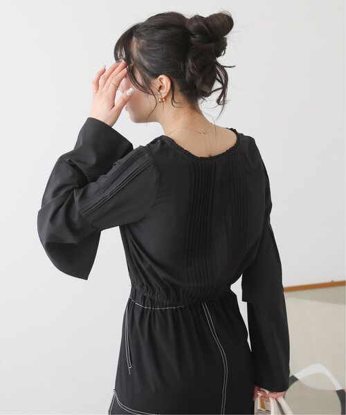 「RAY CASSIN」 長袖ブラウス FREE ブルー レディース_画像5