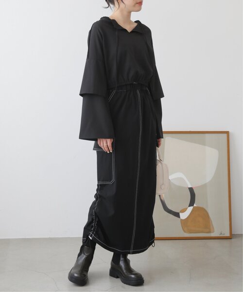 「RAY CASSIN」 長袖ブラウス FREE ブルー レディース_画像7