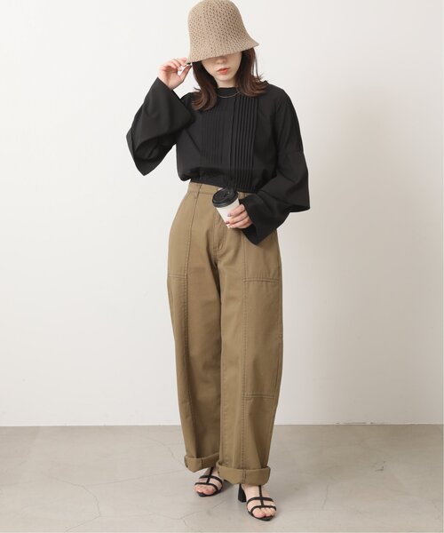 「RAY CASSIN」 長袖ブラウス FREE ブルー レディース_画像9