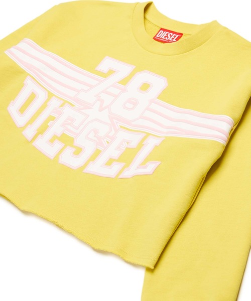 トレーナー 入学式 DIESEL（ディーゼル）Kids ＆ Junior ブランドロゴスウェットプルオーバー キッズ 子供服 男の子 女の子の画像