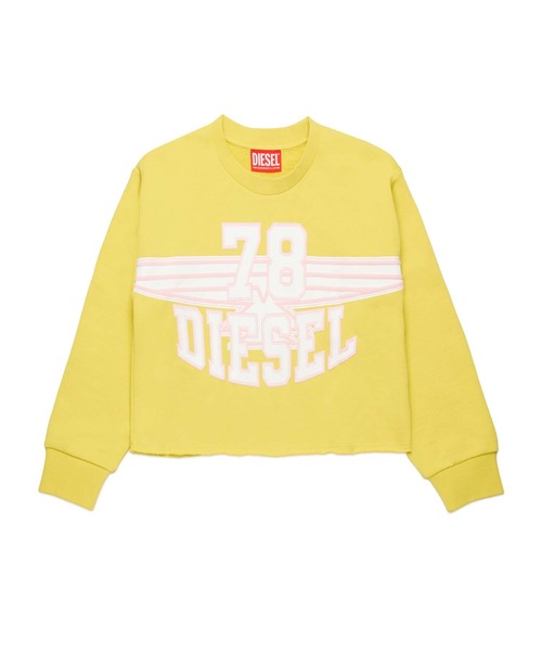 トレーナー 入学式 DIESEL（ディーゼル）Kids ＆ Junior ブランドロゴスウェットプルオーバー キッズ 子供服 男の子 女の子の画像