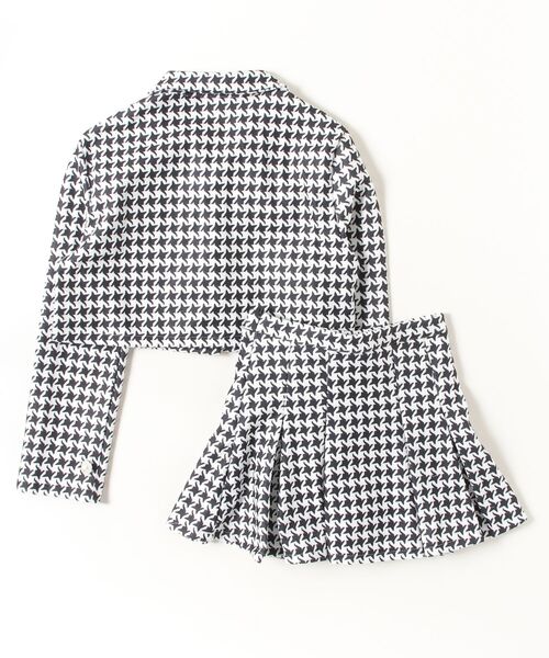 gossip!ロサンゼルス セットアップ 千鳥柄ジャケット＋プリーツミニ