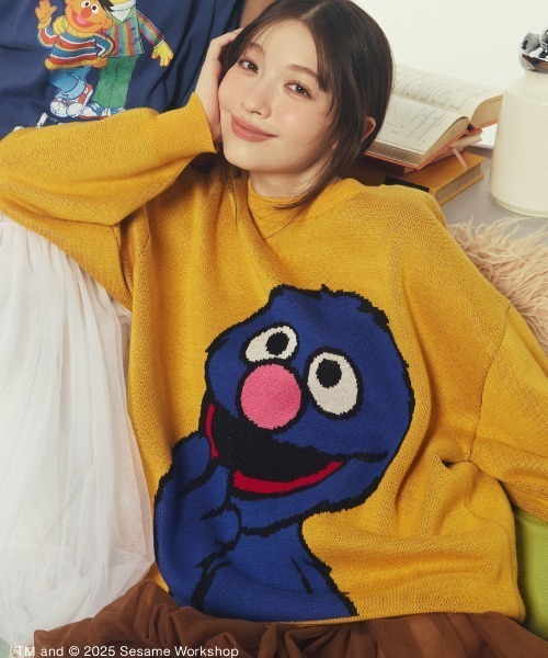 SESAME STREET（セサミストリート） ニット セーター 「OUR KIND OF