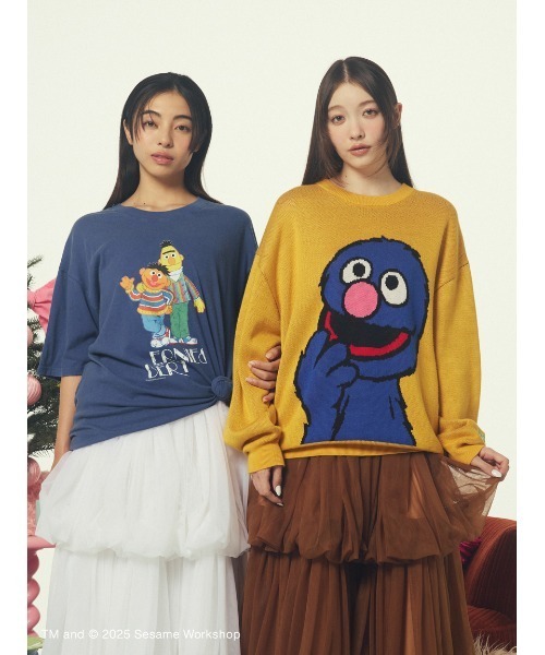 SESAME STREET（セサミストリート） ニット セーター 「OUR KIND OF
